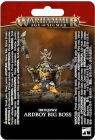 Games Workshop Warhammer Age of Sigmar - Orruk Warclans - Ardboy Big Boss