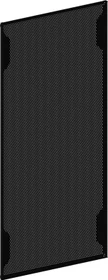 SSUPD Mesh Front Panel für SSUPD Meshroom S, schwarz