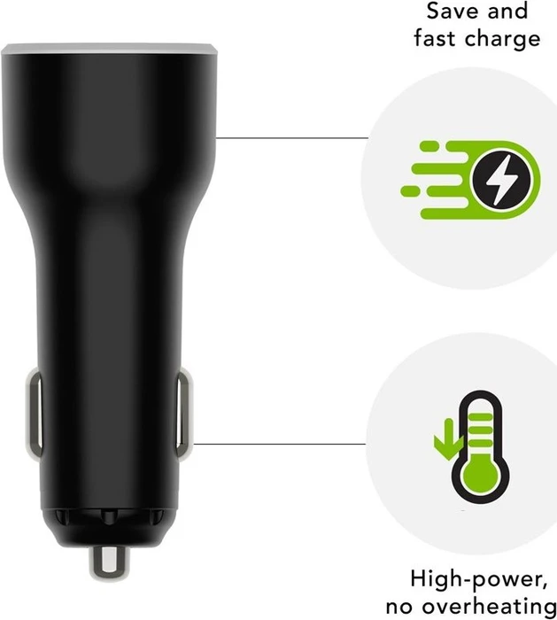 dbramante1928 re-charge Autoladegerät USB-C 65W schwarz