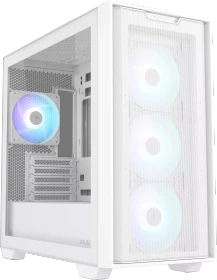 ASUS A21 PLUS White, Glasfenster (90DC00H3-B19000 / 90DC00H3-B19010)