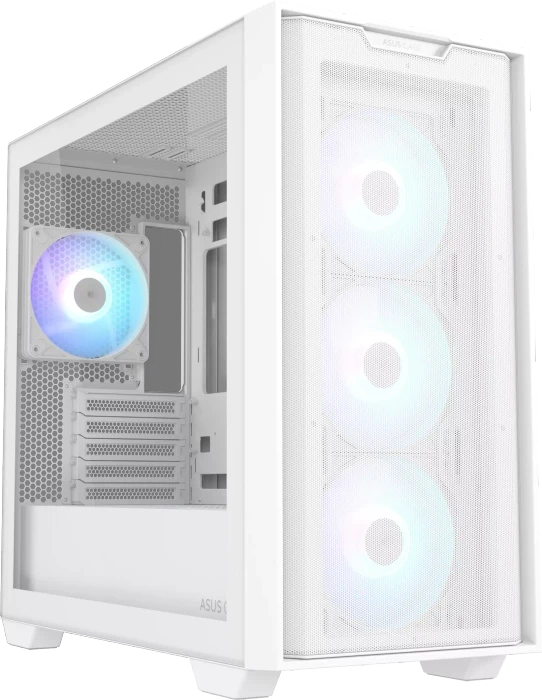 ASUS A21 PLUS White, Glasfenster