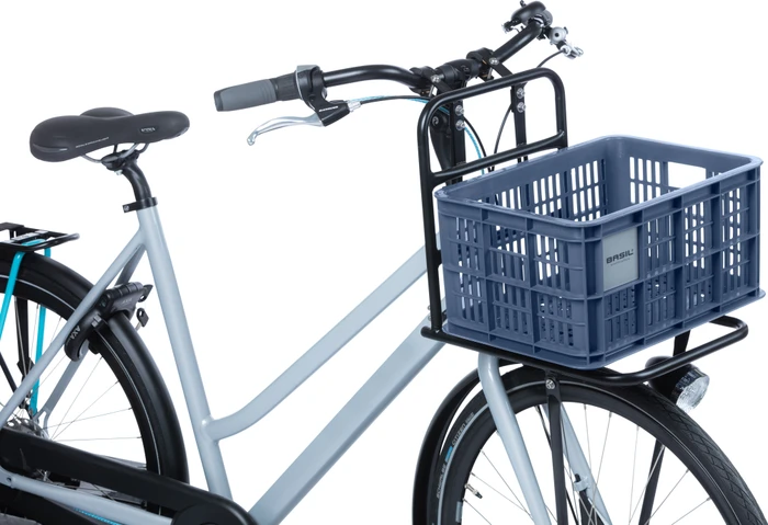 Basil Crate S Fahrradkorb bluestone
