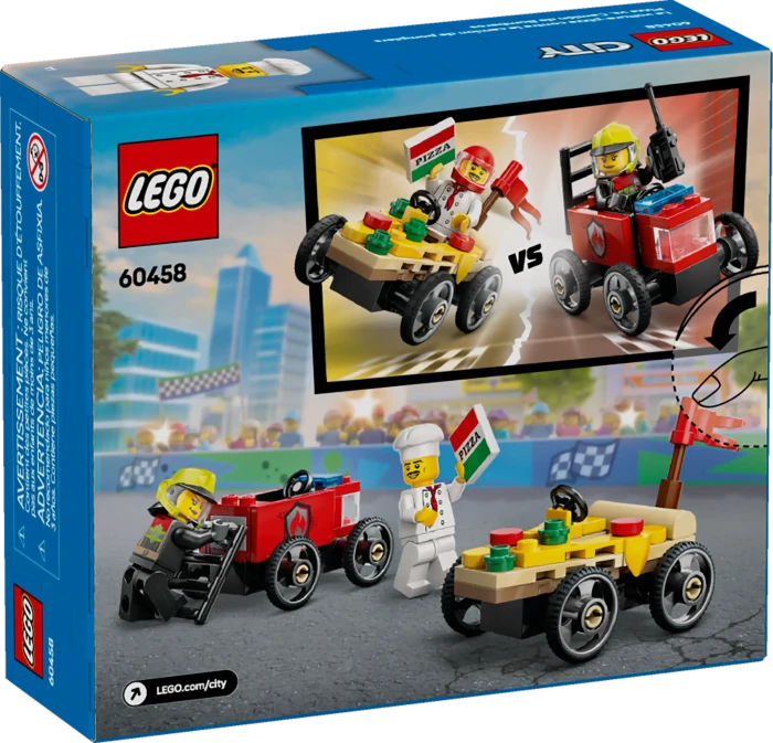 LEGO City - Pizzalieferwagen vs. Löschauto