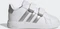 adidas Grand Court Lifestyle Hook and Loop cloud white/matte silver (Junior) Vorschaubild