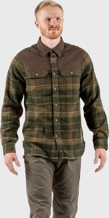 Fjällräven Granit Hemd langarm grün (Herren)