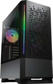 Cougar MX430 Air RGB, schwarz, Glasfenster (CGR-51C6B-AIR-RGB)