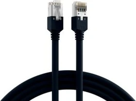 EFB Elektronik TM11 Dätwyler Uninet Patchkabel, Cat5e, S/UTP, RJ-45/RJ-45, 30m, schwarz