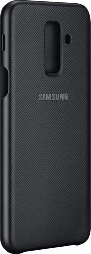 Samsung Flip Wallet für Galaxy A6+ (2018) schwarz