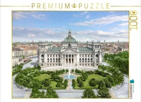 Calvendo Berlin - Reichstag von der Siegessäule aus gesehen 1890 bis 1900