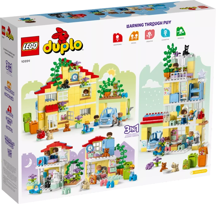 LEGO DUPLO - 3-in-1-Familienhaus