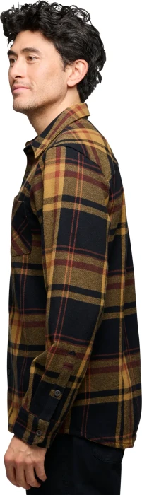 Black Diamond Project Flannel Hemd langarm black/flax plaid (Herren)