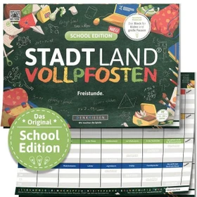 Stadt Land Vollpfosten - School Edition - Freistunde