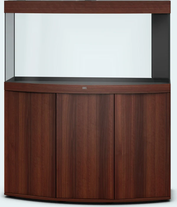 Juwel Vision 260 LED Aquarium-Set mit Unterschrank, dunkles Holz/dunkles Holz, 260l