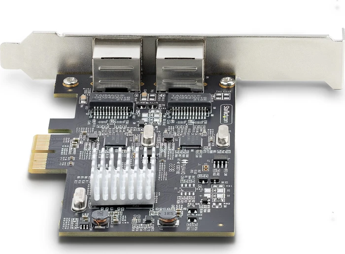 StarTech 2.5G LAN-Adapter, 2x RJ-45, PCIe 3.0 x2