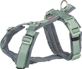 Trixie Premium Trekking Geschirr, L, Salbei/grafit