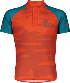 Scott RC Team Trikot kurzarm exotic orange/celestial blue (Junior)