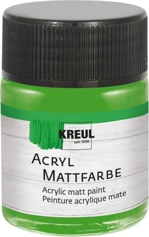Kreul Acryl Mattfarbe, hellgrün, 50ml