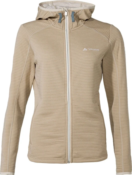 Vaude Skomer Hooded Fleece Jacke linen uni (Damen)