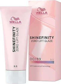 Wella Shinefinity Zero Lift Glaze 00/89 blue booster, 60ml