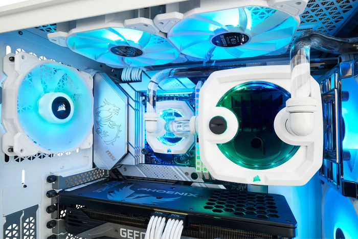 Corsair Hydro X Series iCUE XH303i RGB PRO Custom Cooling Kit, weiß