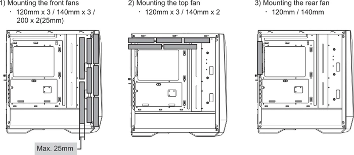 Zalman Z9 Iceberg_White, weiß, Glasfenster