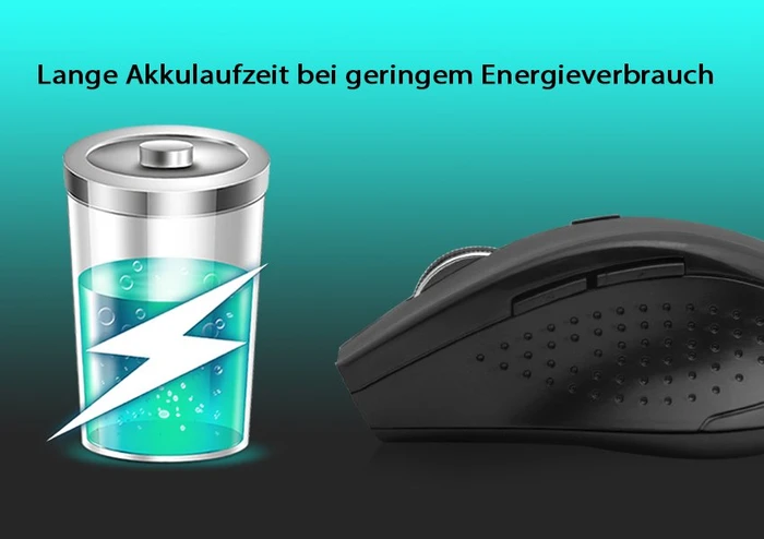 Inca IWM-500GLK Wireless Mouse rot/schwarz, USB