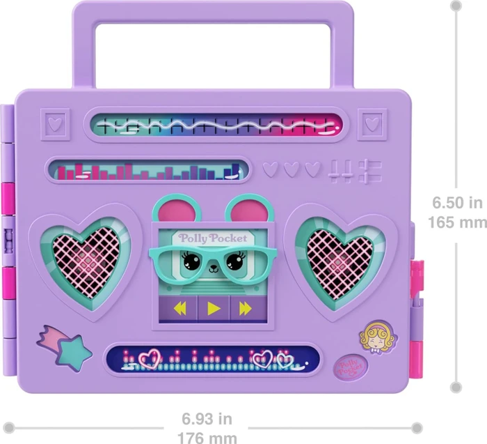 Mattel Polly Pocket - Diskoparty Fashion Reveal