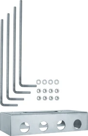 Hager Bodensockel für Standsäule XEVA426