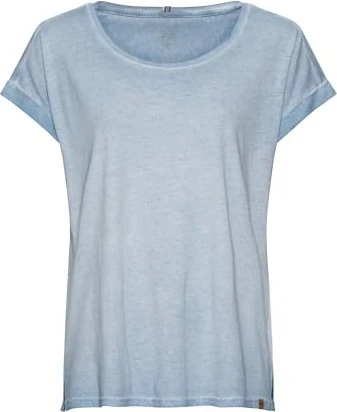 Camel Active Modal-Baumwollmix T-Shirt kurzarm blau (Damen)