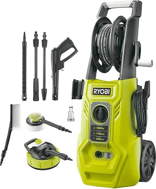 Ryobi RY140PWA-P Elektro-Hochdruckreiniger inkl. Terrassenreiniger
