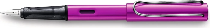 Lamy AL-star Special Edition 2018 vibrant pink, rechte Hand, extra fein