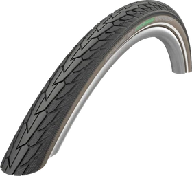 Schwalbe Road Cruiser 28x1.6", 700x40C K-Guard Green Compound Reifen black/coffee/reflex