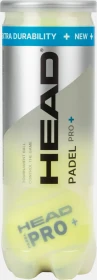 Head Pro+ Padel Tennisbälle, 3 Stück