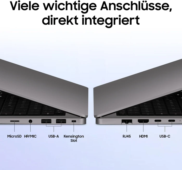 Samsung Galaxy Book6 16" Touch, silber, Core Ultra 7 355, 16GB RAM, 1TB SSD, Windows 11 Home, DE
