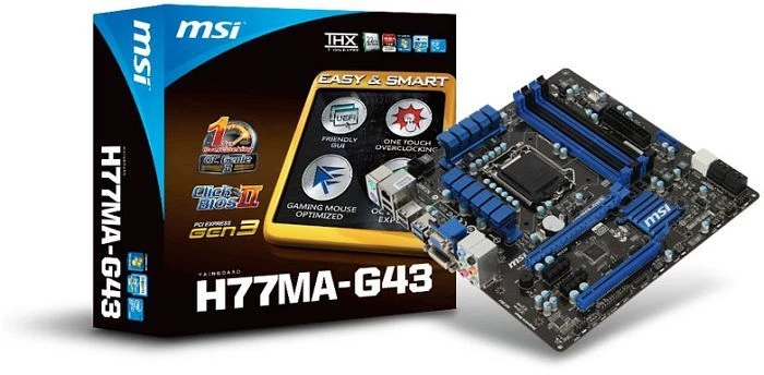 MSI H77MA-G43 (Intel 1155)