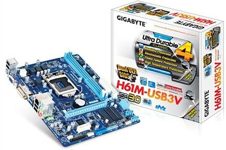 GIGABYTE GA-H61M-USB3V (Intel 1155)