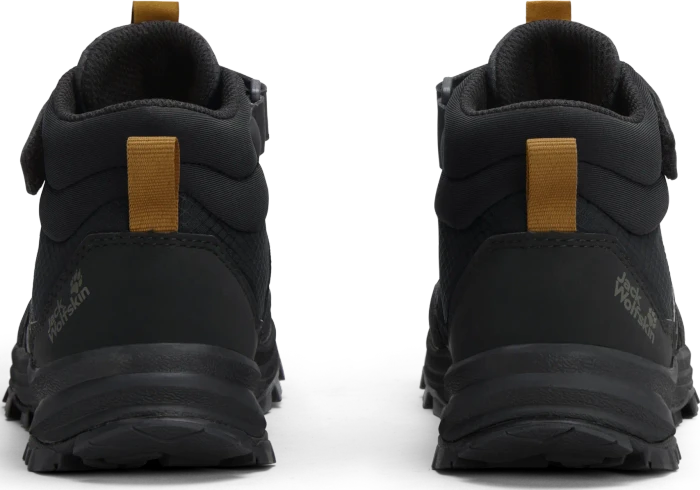 Jack Wolfskin Wild Hike Texapore Mid VC schwarz/grau (Junior)