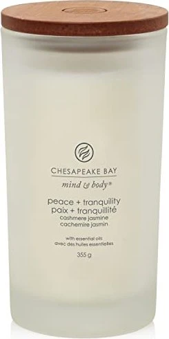 Chesapeake Bay Candle Peace + Tranquility Cashmere Jasmine Duftkerze, 355g