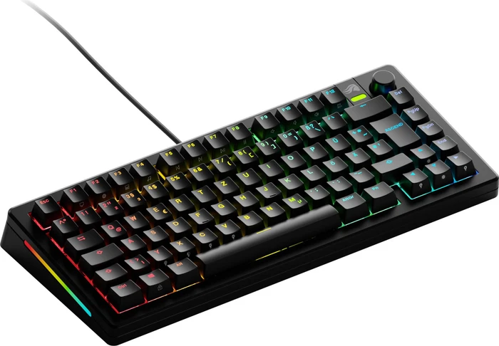 Glorious GMMK 3 75% Pre-built Gaming Keyboard, schwarz, LEDs RGB, Glorious Fox MX, USB, DE