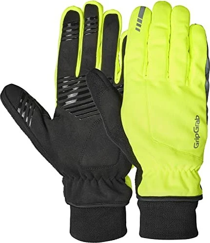GripGrab Windster 2 Fahrradhandschuhe yellow hi-vis