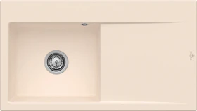 Villeroy & Boch Subway Style 50 Einbau Becken links ivory