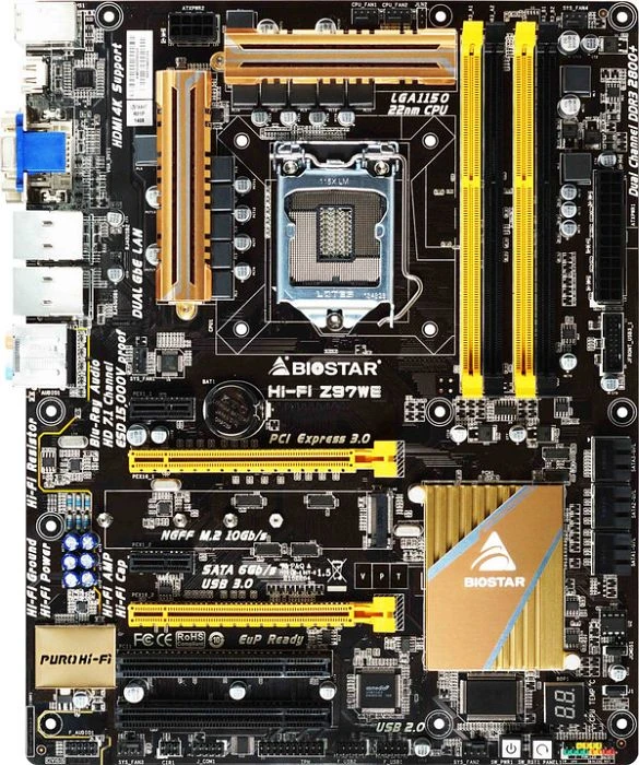 Biostar Hi-Fi Z97WE (Intel 1150)