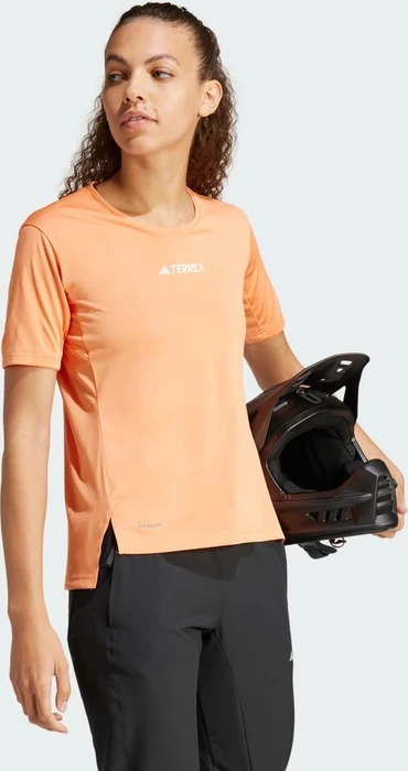 adidas Terrex Multi Funktionsshirt kurzarm amber tint (Damen)