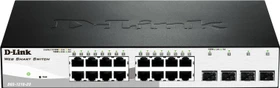 D-Link DGS-1210 Desktop Gigabit Smart Switch, 16x RJ-45, 4x SFP (DGS-1210-20)
