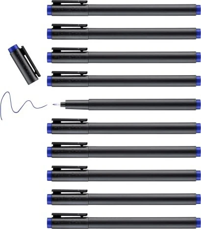 edding 8011 Reinraummarker blau, 10er-Pack