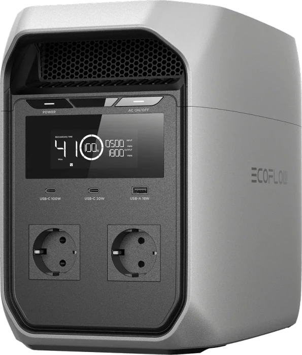 EcoFlow DELTA 3 Power Station Classic Solargenerator, 1024Wh
