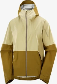 Salomon Outerpath 2.5L Funktionsjacke gray green/brilliant olive (Damen)