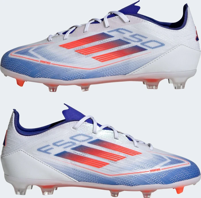 adidas F50 Pro FG cloud white/solar red/lucid blue (Junior)