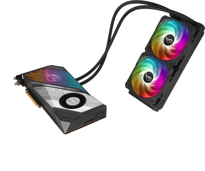 ASUS ROG Strix LC Radeon RX 6800 XT OC, ROG-STRIX-LC-RX6800XT-O16G-GAMING, 16GB GDDR6, HDMI, USB-C, 2x DP