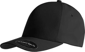 Flexfit Delta Snapback Kappe schwarz